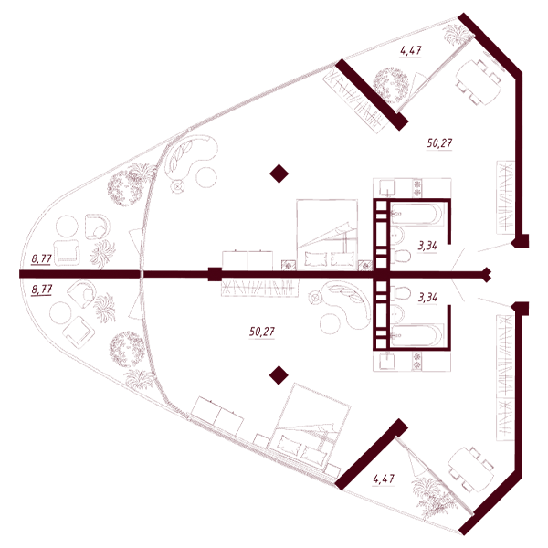 Планировка Д1-C3-Э5-K4-Н188
