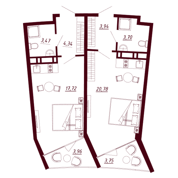 Планировка Д1-C4-Э5-K2-Н229