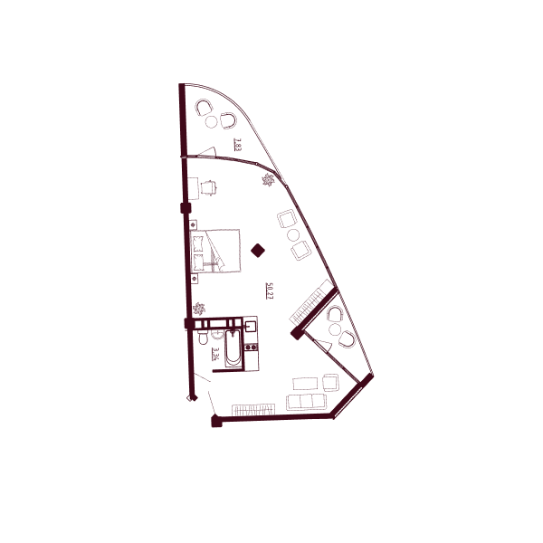 Планировка Д1-C3-Э3-K3-Н33