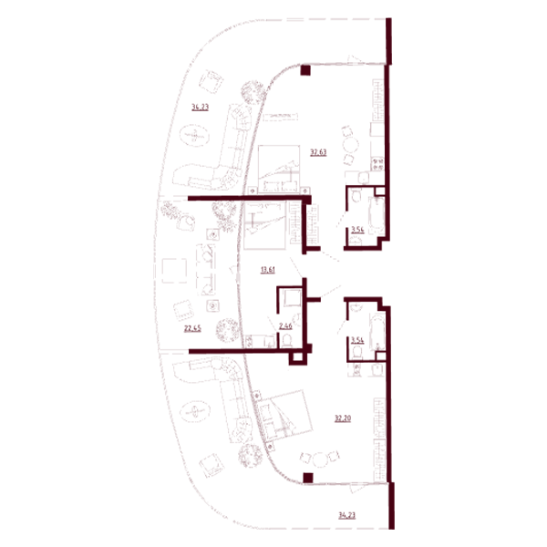 Планировка Д1-C1-Э3-K4-Н7