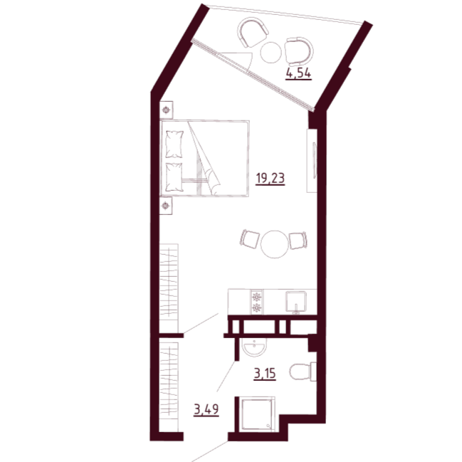 Планировка Д1-C4-Э4-KСт-Н137